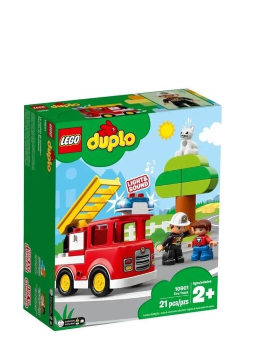 Lego DUPLO Town Fire Truck 10901 Building Blocks New In Box